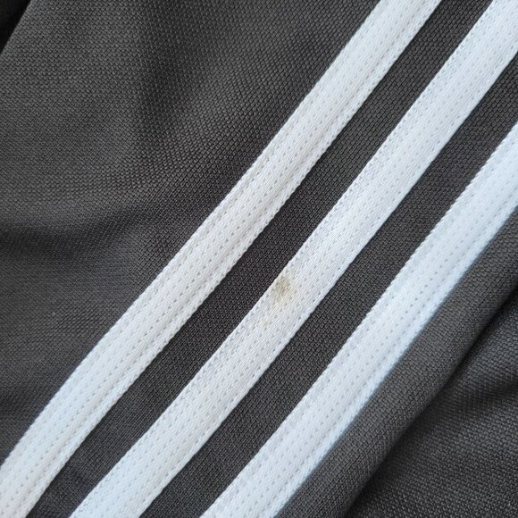Adidas Women's Stripped Climate Track Black Jacket Size M - Picture 11 of 11